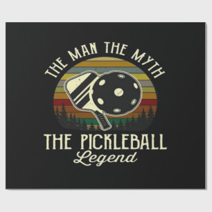 Pickleball- De Man, De Mythe, De Legende Cadeaupapier