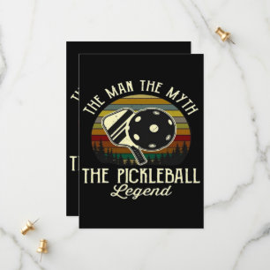 Pickleball- De Man, De Mythe, De Legende  Save The Date