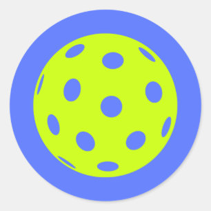 Pickleball Decal of Sticker! Ronde Sticker