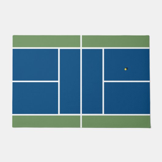 Pickleball Decor Deurmat (Voorkant)