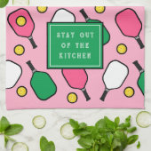 Pickleball Decor Theedoek (Gevouwen)