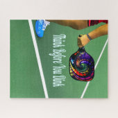 Pickleball denkt na voor je gooit legpuzzel (Horizontaal)