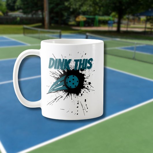 Pickleball Dink deze Pickleball Smash Grappig Koffiemok