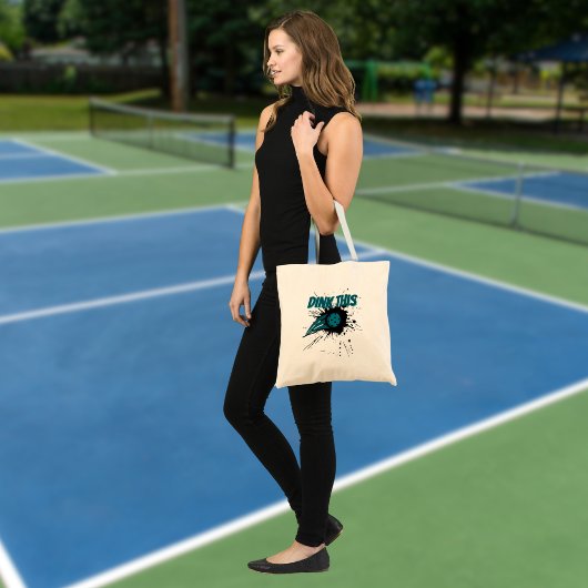 Pickleball Dink deze Pickleball Smash Grappig Tote Bag