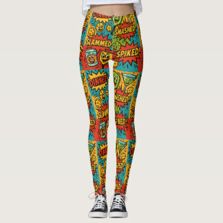 Pickleball DINKED! Leggings met komische vibes