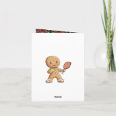 Pickleball🎄 Dinking Delight Feestdagen Kaart (Achterkant)