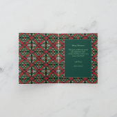 Pickleball🎄 Dinking Delight Feestdagen Kaart (Binnen)