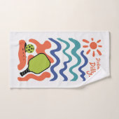 Pickleball Dinkmaster Dilly ! Serviette de villégi (Serviette à main)