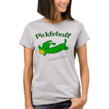 Pickleball Dog Pickles T-shirt voor dames