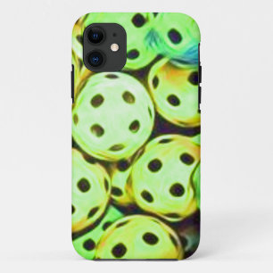 Pickleball Dream Yellow en Green Balls iPhone 11 Hoesje