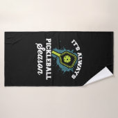 Pickleball Drôle cadeaux de Pickleball (Serviette de bain)