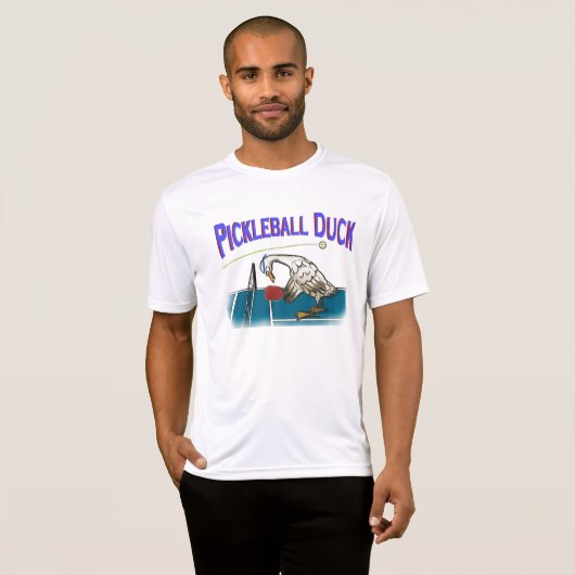 Pickleball Duck T-shirt (Voorkant volledig)