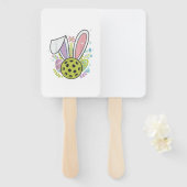 Pickleball Easter T-Shirt Handwaaier (Voorkant en achterkant)