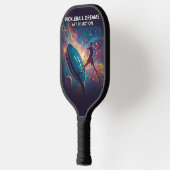 Pickleball Energy Swirl – Abstracte beweging Poste Paddle (Links)