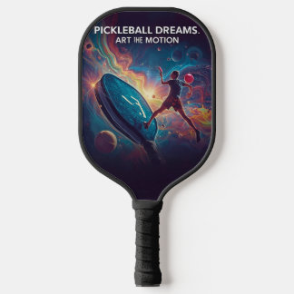 Pickleball Energy Swirl – Abstracte beweging Poste Paddle
