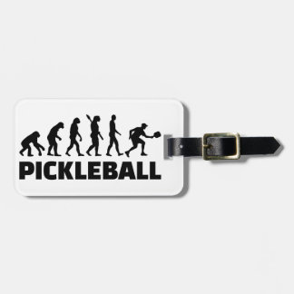 Pickleball-evolutie Bagagelabel