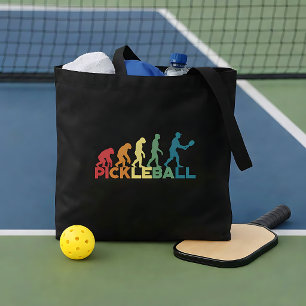Pickleball Evolutie Grappige Aangepaste Naam of Te Draagtas