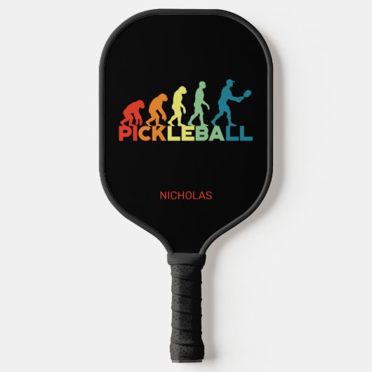 Pickleball Evolution Aangepaste naam Paddle (Voorkant)