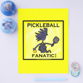 Pickleball Fanatic Flyer (Enkel)