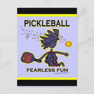 Pickleball Fearless Fun Briefkaart