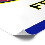 Pickleball Fearless Fun Poster (Hoek)