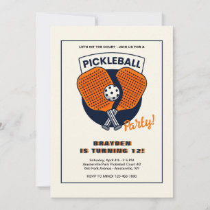 Pickleball Feestje Kaart