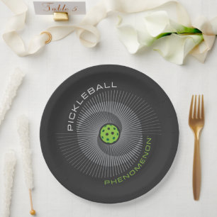 Pickleball Fenomeen Galaxy Papieren Bordje
