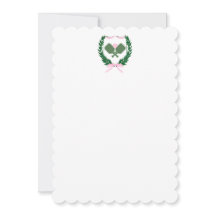 Pickleball Flat Kaart briefpapier