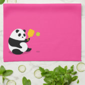 Pickleball folâtre la serviette : "Panda de (Plié)