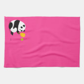 Pickleball folâtre la serviette : "Panda de (Horizontal)