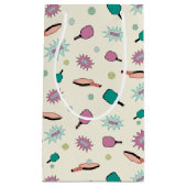 Pickleball! Fun Colorful Pattern Klein Cadeauzakje (Voorkant)