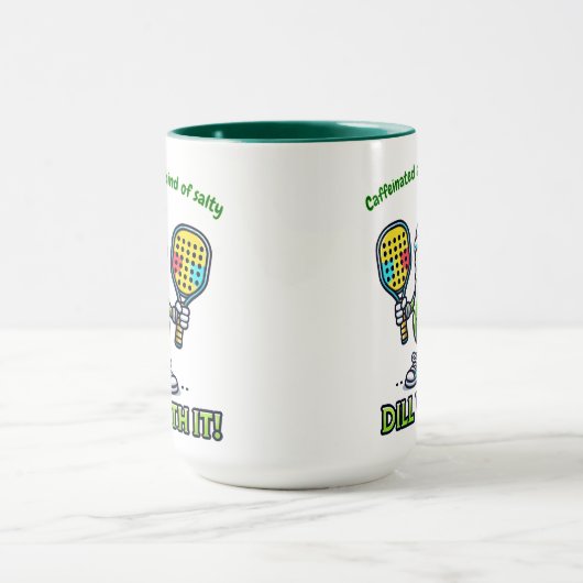 Pickleball Funny Coffee Mug Drinkware Kitchen (Centre)