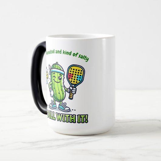 Pickleball Funny Coffee Mug Drinkware Kitchen (Devant gauche)