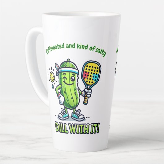Pickleball Funny Coffee Mug Drinkware Kitchen (Angle gauche)