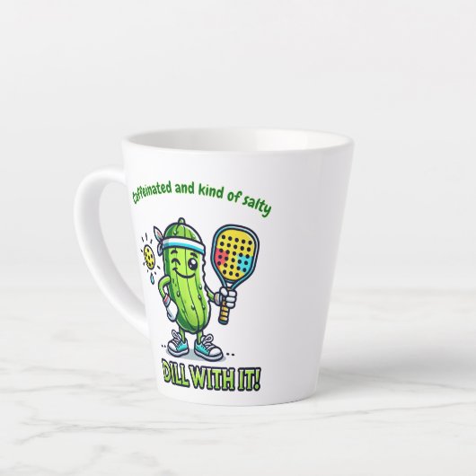 Pickleball Funny Coffee Mug Drinkware Kitchen (Angle gauche)