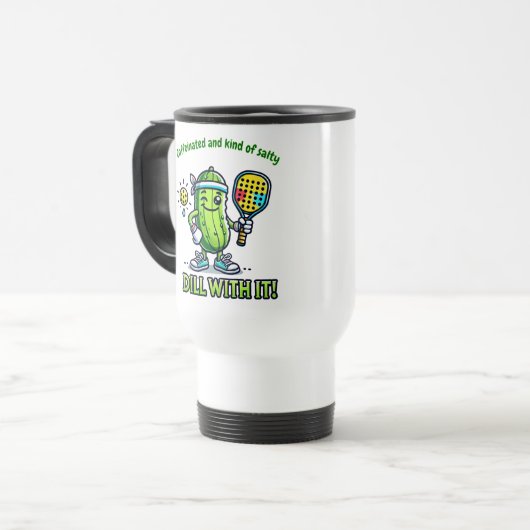 Pickleball Funny Coffee Mug Drinkware Kitchen (Devant gauche)