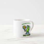 Pickleball Funny Coffee Mug Drinkware Kitchen Espresso Kop (Voorkant rechts)