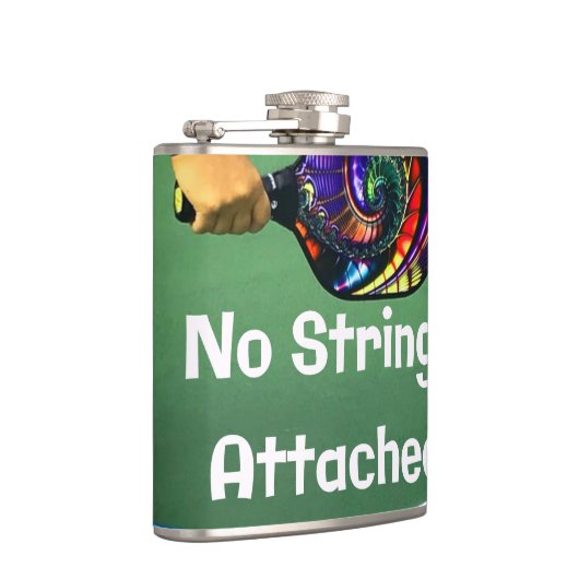 Pickleball Funny No Strings Attached Heupfles (Rechts)