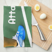 Pickleball Funny No Strings Attached Theedoek (Quarter Fold)