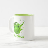Pickleball Funny Pickle Juice Café ou Tea Mug (Devant gauche)