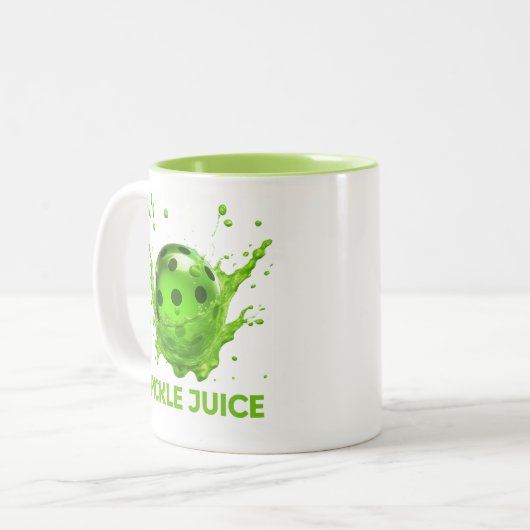 Pickleball Funny Pickle Juice Coffee of Tea Mok (Voorkant links)