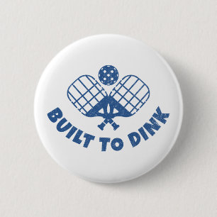 Pickleball Gezegde Funny Ronde Button 5,7 Cm