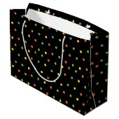 Pickleball Gift Bag Groot Cadeauzakje (Achterkant Gekanteld)