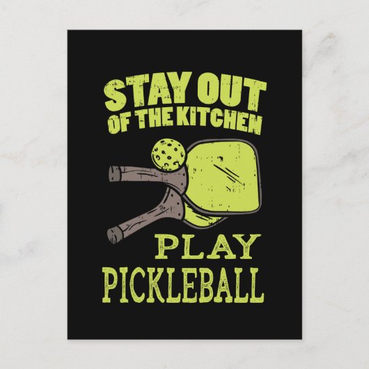 Pickleball Gifts Briefkaart (Voorkant)