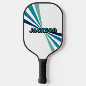 Pickleball Girls Verjaardagsfeestje Retro Pickleball Paddle (Achterkant)