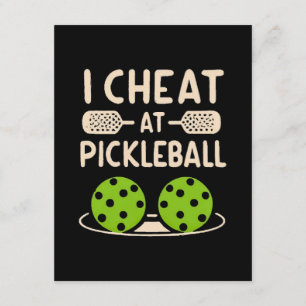 Pickleball Grappig Informatiekaartje