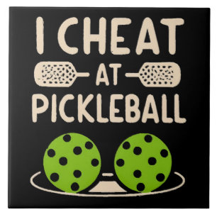 Pickleball Grappig Tegeltje
