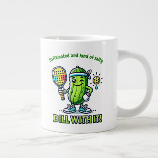 Pickleball Grappige Koffiemok Drinkgerei Keuken Extra Grote Beker