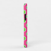 Pickleball Groene Pickleballs Polka Dots Hot Pink Case-Mate iPhone Case (Achterkant/rechts)