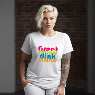 Pickleball Grote breinen knipperen als hetzelfde Maat T-shirt